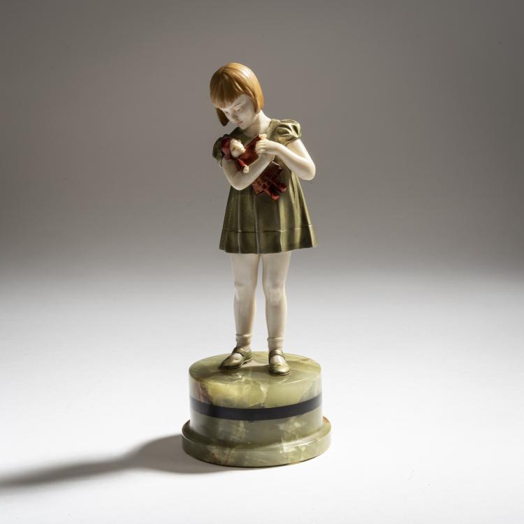 Bild 1 zu Objekt, 'Girl with a Doll', c. 1930, Ferdinand Preiss, 150B 378