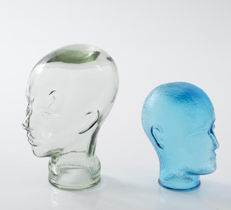 Bild 1 zu Objekt, Set of two glass heads, 1960s, Italien, 151B 501