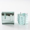 Set of one vase and four ash trays, 1960s