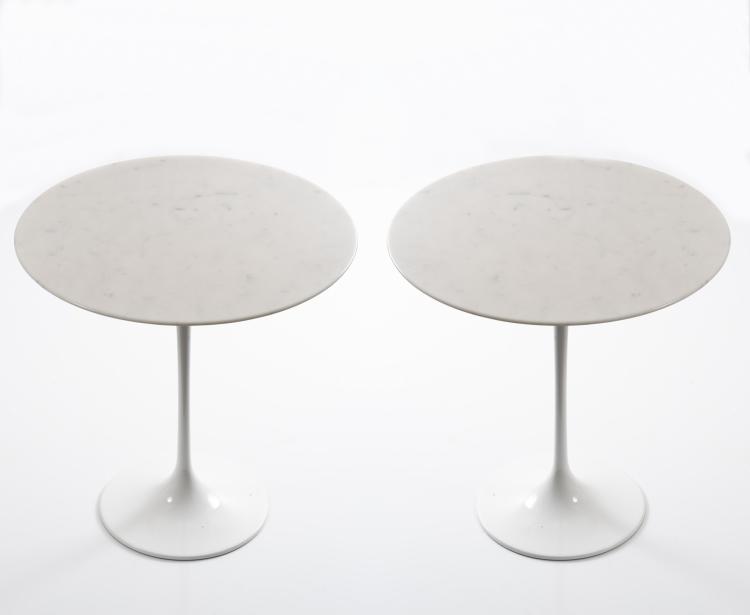Hauptbild zu Objekt, Set of two side tables '163', 1957, Eero Saarinen, Knoll International, New York, 151B 380