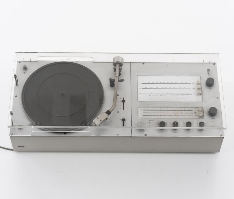 Hauptbild zu Objekt, Radio-phono system 'Audio 2', 1964, Dieter Rams, Braun AG, Frankfurt am Main, 151A 150