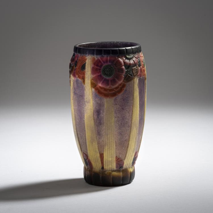 Bild 1 zu Objekt, Vase 'Rayons de soleil', 1926, Gabriel Argy-Rousseau, Argy-Rousseau, Gabriel, Paris, 150B 105