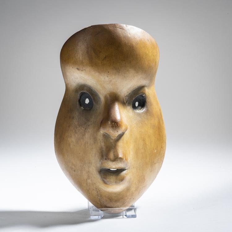 Hauptbild zu Objekt, Maske, 1931, Marianne Ahlfeld-Heymann, 151A 22