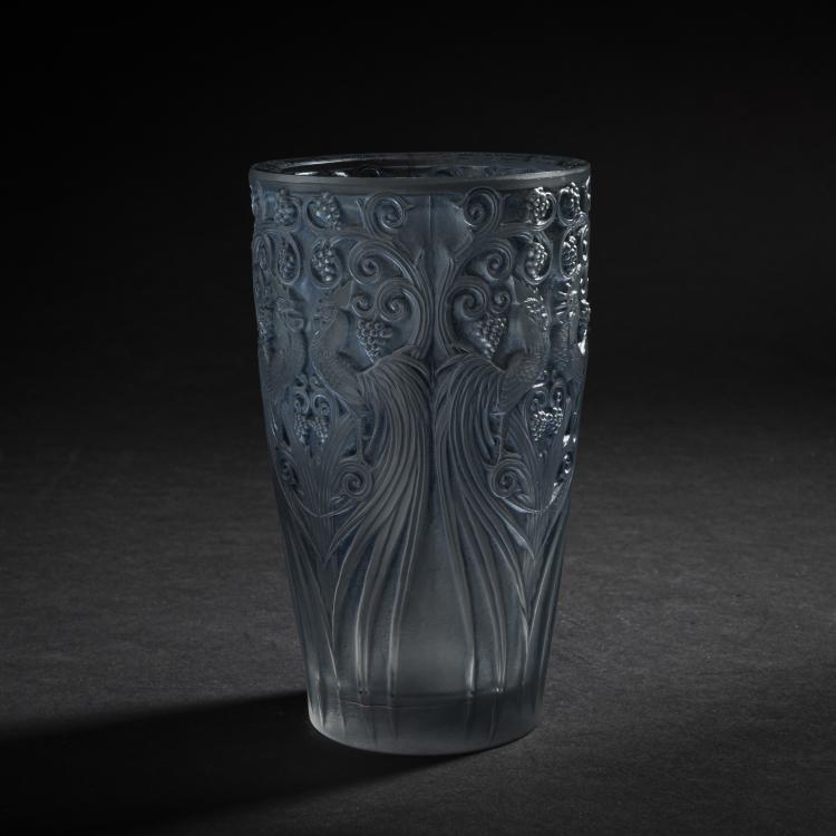 Hauptbild zu Objekt, 'Coqs et Raisins' vase, 1928, Ren&eacute; Lalique, Lalique, Ren&eacute;, Wingen-sur-Moder, 150A 58