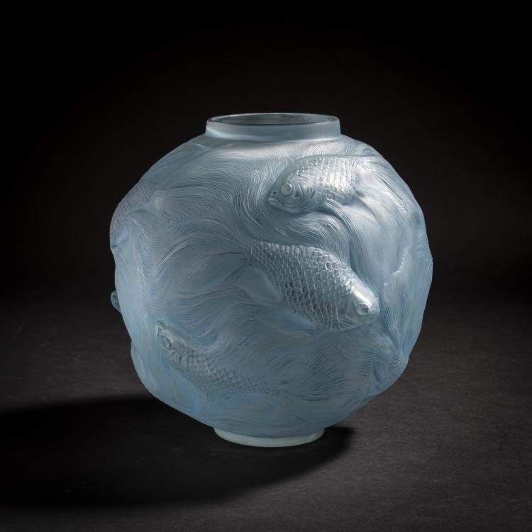 Hauptbild zu Objekt, 'Formose' vase, 1924, Ren&eacute; Lalique, Lalique, Ren&eacute;, Wingen-sur-Moder, 150A 35