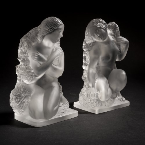 Two statuettes 'Printemps' and 'Hiver' of the 'Quatre Saisons', 1939