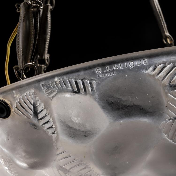 Bild 2 zu Objekt, 'Lausanne' ceiling lamp, 1929, Ren&eacute; Lalique, Lalique, Ren&eacute;, Wingen-sur-Moder, 150A 62