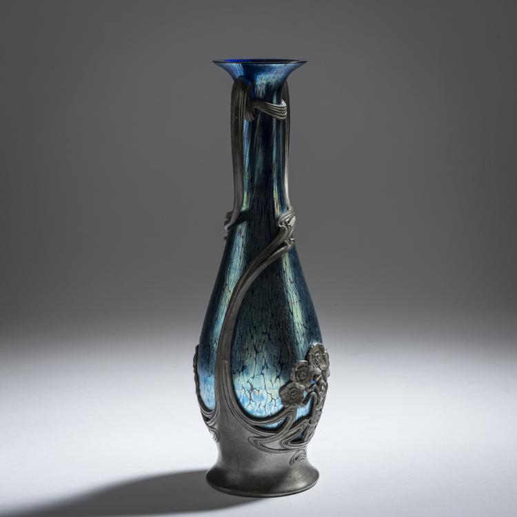 Bild 3 zu Objekt, Henkelvase 'Papillon', 1901, L&ouml;tz Wwe., Klosterm&uuml;hle, 150B 294