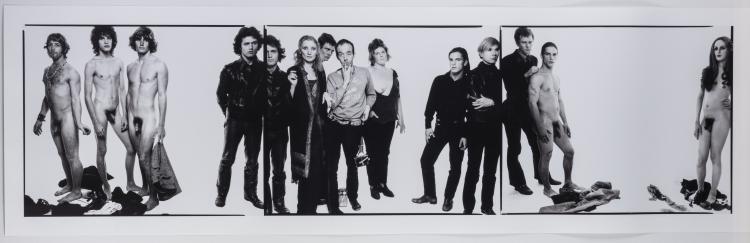 Hauptbild zu Objekt, 'Andy Warhol and members of the Factory, New York City, 10-30-69', 1969 (shot), Richard Avedon, 151C 814