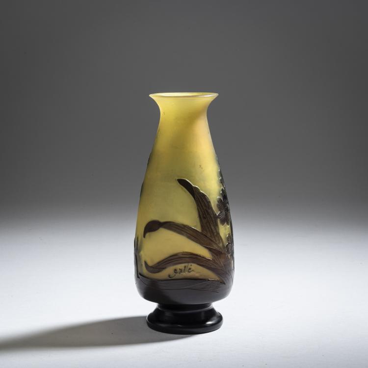 Bild 1 zu Objekt, Vase with flowers, 1906-14, Gall&eacute;, Etablissements, Nancy, 150B 191