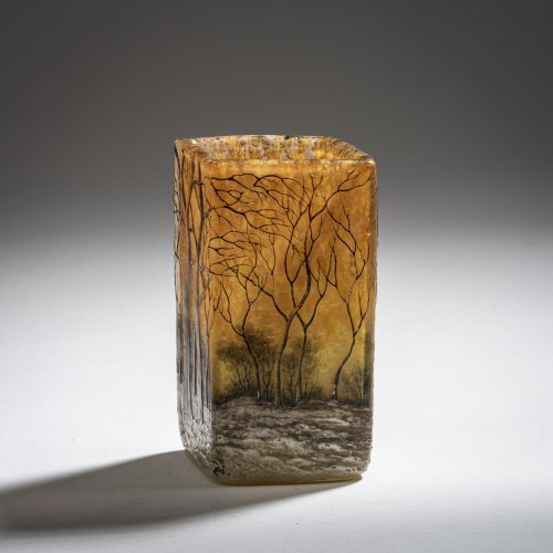 Vase 'Crépuscule neige' or 'Paysage d'hiver', c. 1902