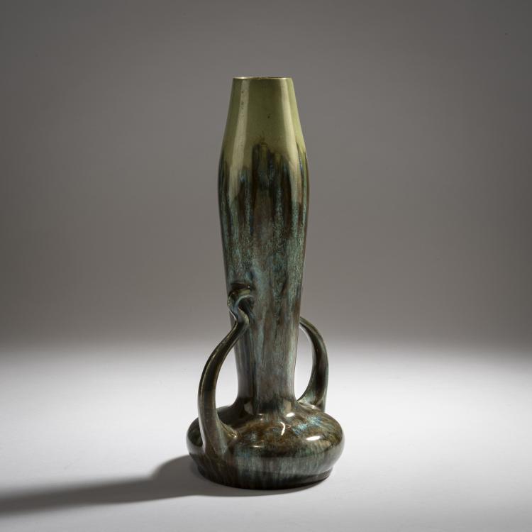 Bild 1 zu Objekt, Henkelvase, um 1900, Schwarz, J. von, N&uuml;rnberg, 150B 541