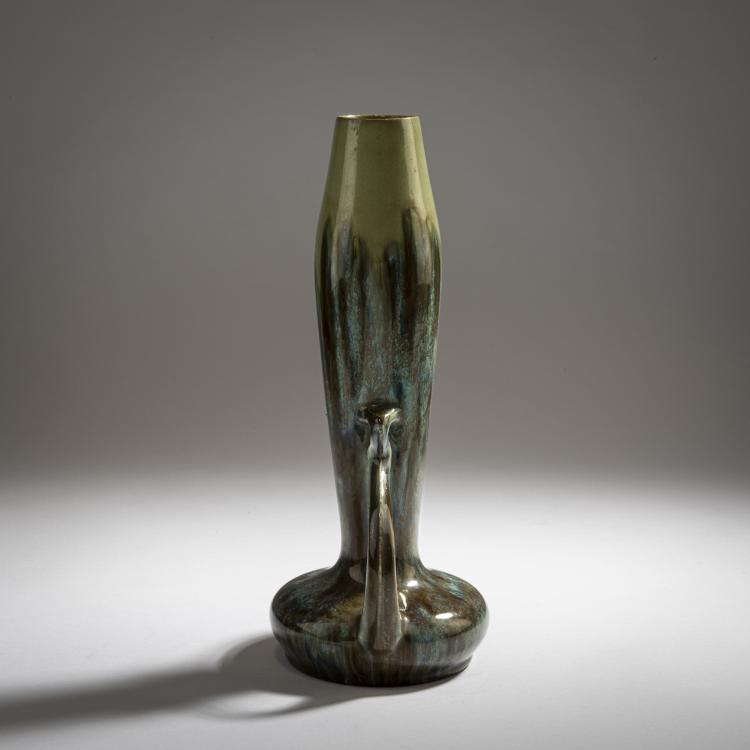 Bild 2 zu Objekt, Henkelvase, um 1900, Schwarz, J. von, N&uuml;rnberg, 150B 541