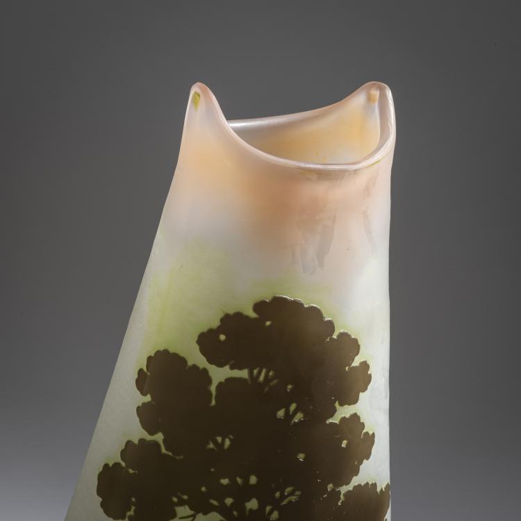 Bild 2 zu Objekt, Vase 'Paysage lacustre', 1906-14, Gall&eacute;, Etablissements, Nancy, 150B 192