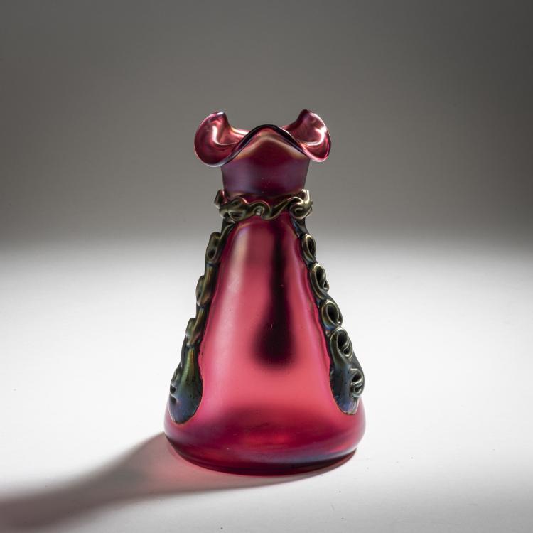 Bild 1 zu Objekt, Vase, 1900-1910, Elisabeth Glasfabrik; Habel, Wilhelm, Kosten, 150B 279