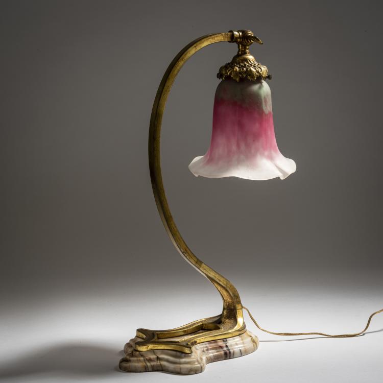 Hauptbild zu Objekt, Tischleuchte, um 1910, Daum Fr&egrave;res, Nancy, 150B 156