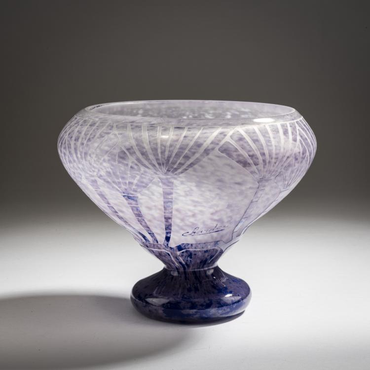 Hauptbild zu Objekt, Vase 'Palmettes', 1927/28, Schneider, Epinay-sur-Seine, 150B 266