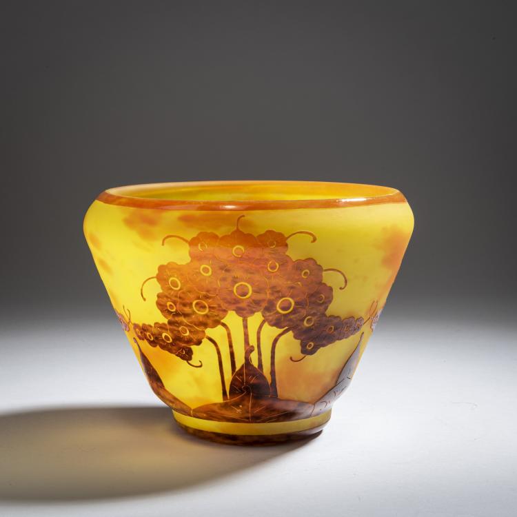 Hauptbild zu Objekt, Vase 'Primerolles', 1924-27, Schneider, Epinay-sur-Seine, 150B 254