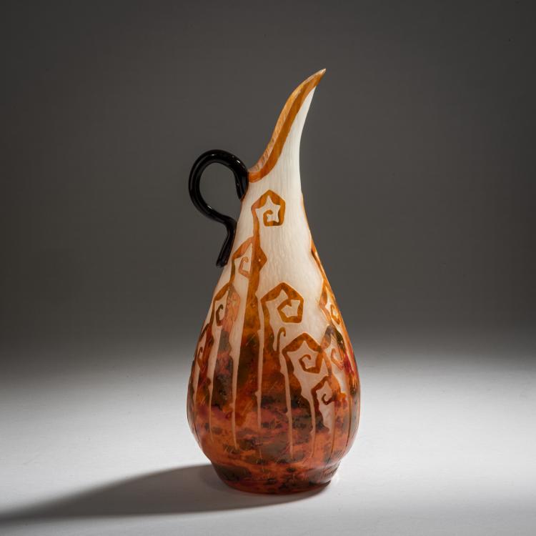 Hauptbild zu Objekt, Krug 'Fougeres',  1927-28, Schneider, Epinay-sur-Seine, 150B 262