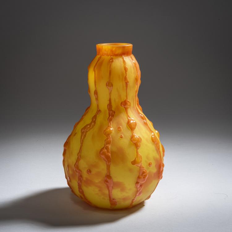 Hauptbild zu Objekt, Vase 'Courgette', 1926, Schneider, Epinay-sur-Seine, 150B 259