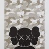 Untitled (Chum in front of camouflage background), c. 2000