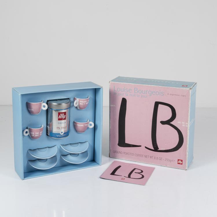 Hauptbild zu Objekt, Espressoservice 'Jour la nuit le jour' der Illy-Collection, 2003, Louise Bourgeois, 'Illy collection 2003'; Rosenthal (Tassen), 151C 671