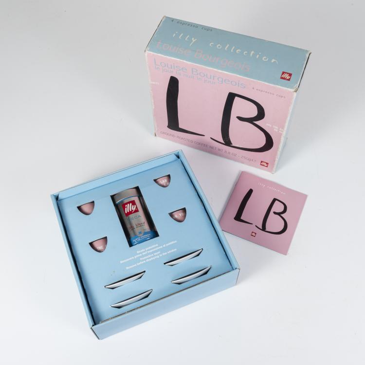 Bild 1 zu Objekt, Espressoservice 'Jour la nuit le jour' der Illy-Collection, 2003, Louise Bourgeois, 'Illy collection 2003'; Rosenthal (Tassen), 151C 671