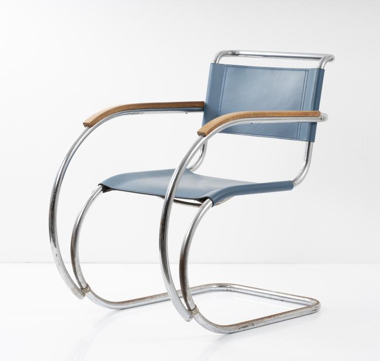 Bild 6 zu Objekt, Armchair 'MR 20', 1927, Ludwig Mies van der Rohe, Thonet, Frankenberg (zugeschrieben), 151A 37