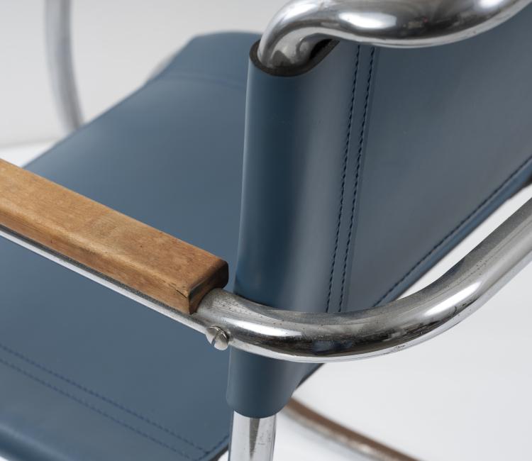 Bild 10 zu Objekt, Armchair 'MR 20', 1927, Ludwig Mies van der Rohe, Thonet, Frankenberg (zugeschrieben), 151A 37