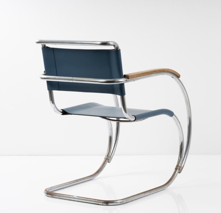 Bild 18 zu Objekt, Armchair 'MR 20', 1927, Ludwig Mies van der Rohe, Thonet, Frankenberg (zugeschrieben), 151A 37