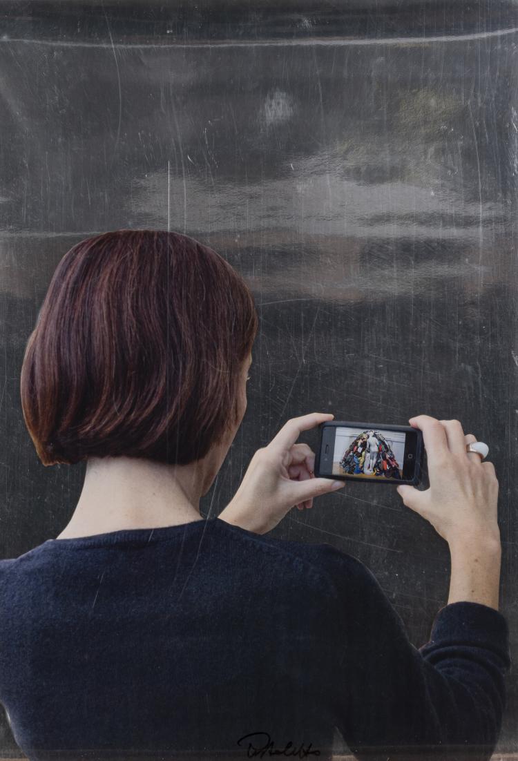 Hauptbild zu Objekt, 'Ragazze che fotografa', 2015, Michelangelo Pistoletto, Ed. Giornale del' Arte Umberto Allemandi editore Arti Grafiche Parini, Turin, 151C 740