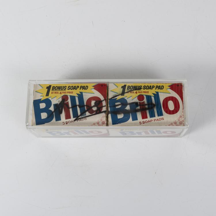 Bild 1 zu Objekt, '2 Brillo Soap Boxes', 1980er Jahre, Andy Warhol, 151C 781