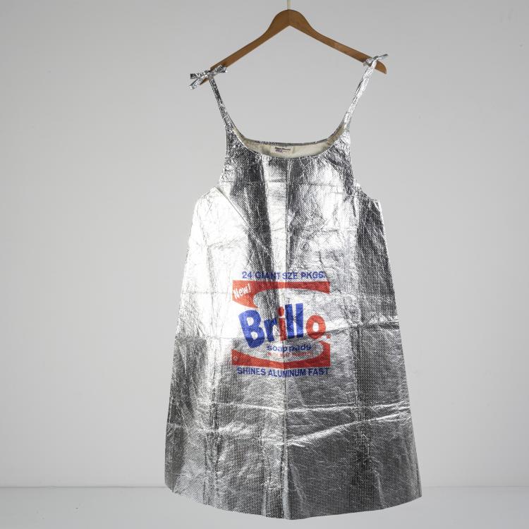 Hauptbild zu Objekt, 'Warhol Brillo Paper Dress', c. 1970, Andy Warhol, 151C 803