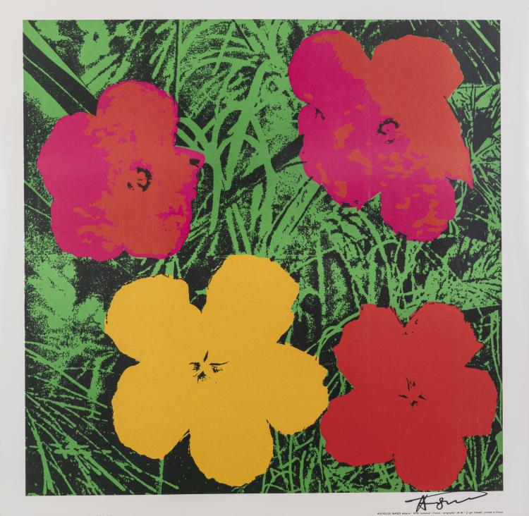 Hauptbild zu Objekt, 'Flowers', 1970, Andy Warhol, &Eacute;diteurs Nouvelles Images, Lombreuil, France, 151C 773