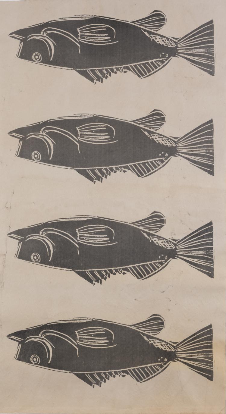Hauptbild zu Objekt, 'Fish Wallpaper', c. 1983, Andy Warhol, 151C 798