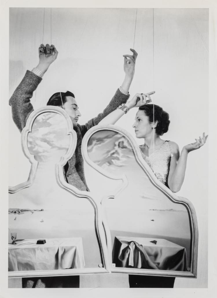 Hauptbild zu Objekt, 'Gala und Salvador Dal&iacute;', 1936 (Abzug wohl 1998), Cecil Beaton, 151C 816