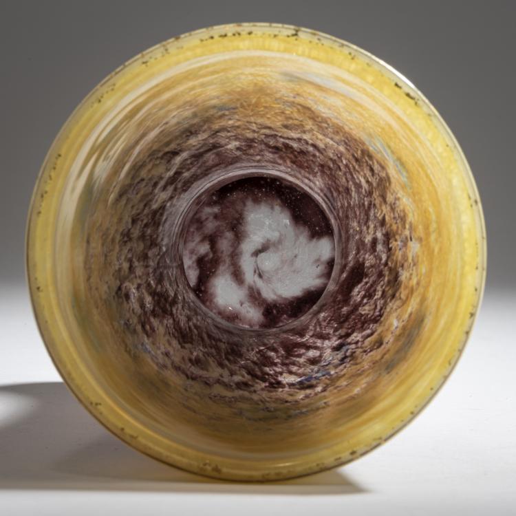 Bild 3 zu Objekt, Vase 'Bleuets et Pissenlit', 1901, Daum Fr&egrave;res, Nancy, 150B 127