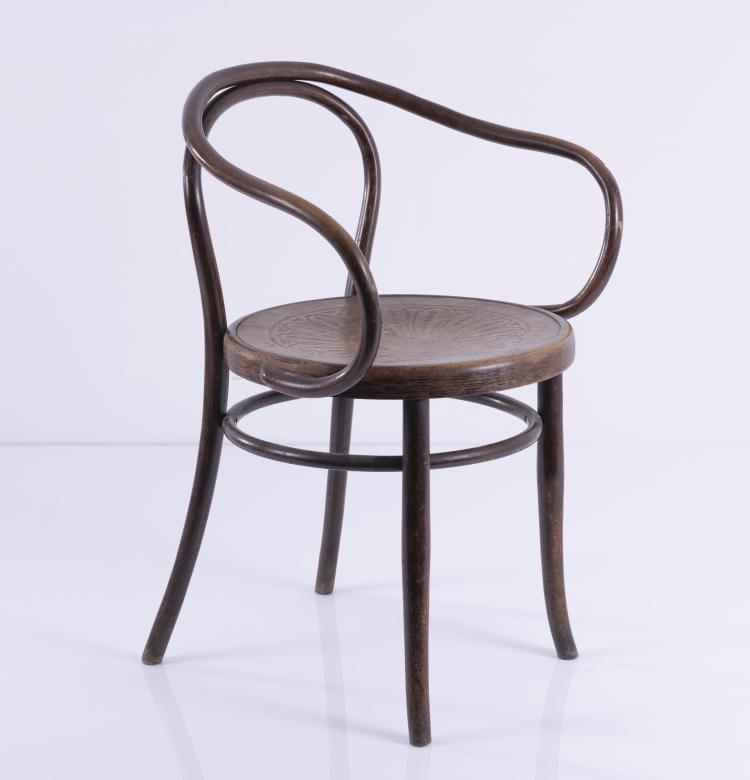 Hauptbild zu Objekt, '712' armchair, c. 1902, Kohn, J. & J., Wien, 151B 249