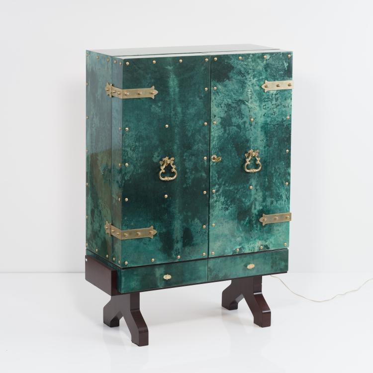 Hauptbild zu Objekt, Barschrank, um 1955, Aldo Tura, Tura, Mailand, 152A 66