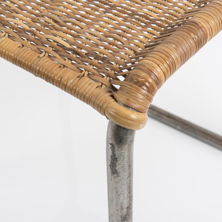 Bild 3 zu Objekt, 'MR 1' stool, 1927, Ludwig Mies van der Rohe, Berliner Metallgewerbe Joseph M&uuml;ller, Berlin oder Bamberg Metallwerkst&auml;tten, Berlin, 151A 38