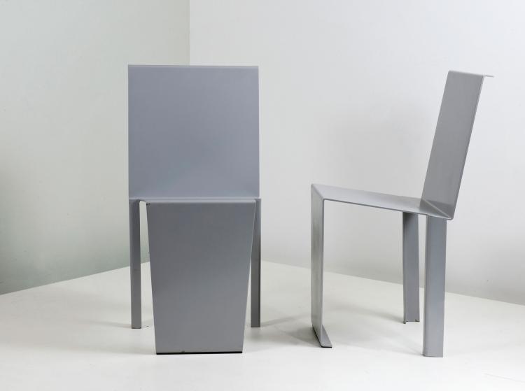 Hauptbild zu Objekt, Set of two stacking chairs, 1990s, Pascal Duvert, Editions Trans, Frankreich, 151B 569