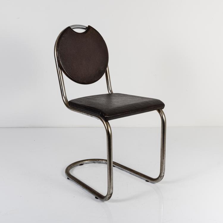 Hauptbild zu Objekt, 'Epa-bar' chair, 1937, Sven Markelius, Stockholms Nya J&auml;rns&auml;ngsfabrik, Stockholm, 152B 391