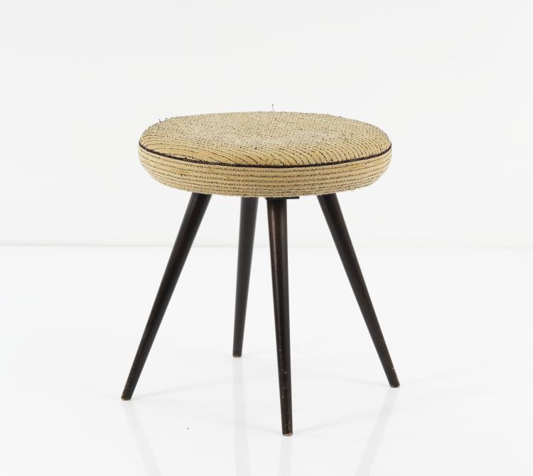 Bild 6 zu Objekt, Two bedside tables, a small chest of drawers, a stool, c. 1962, VEB Deutsche Werkst&auml;tten, Dresden-Hellerau (zugeschrieben), 151A 144