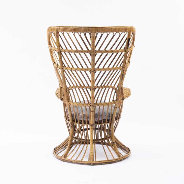 Bild 3 zu Objekt, Wicker chair, c. 1950, Gio Ponti, Bonacina, Vittorio & C., Como, 151B 328