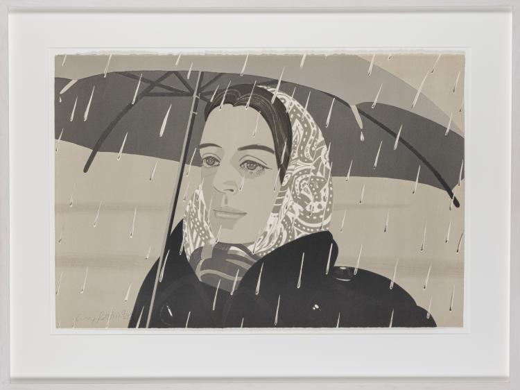 Hauptbild zu Objekt, 'Grey Umbrella', 1979, Alex Katz, Ed. GHJ Graphics, Inc. New York; gedruckt bei Styria Studio, New York, 151C 697