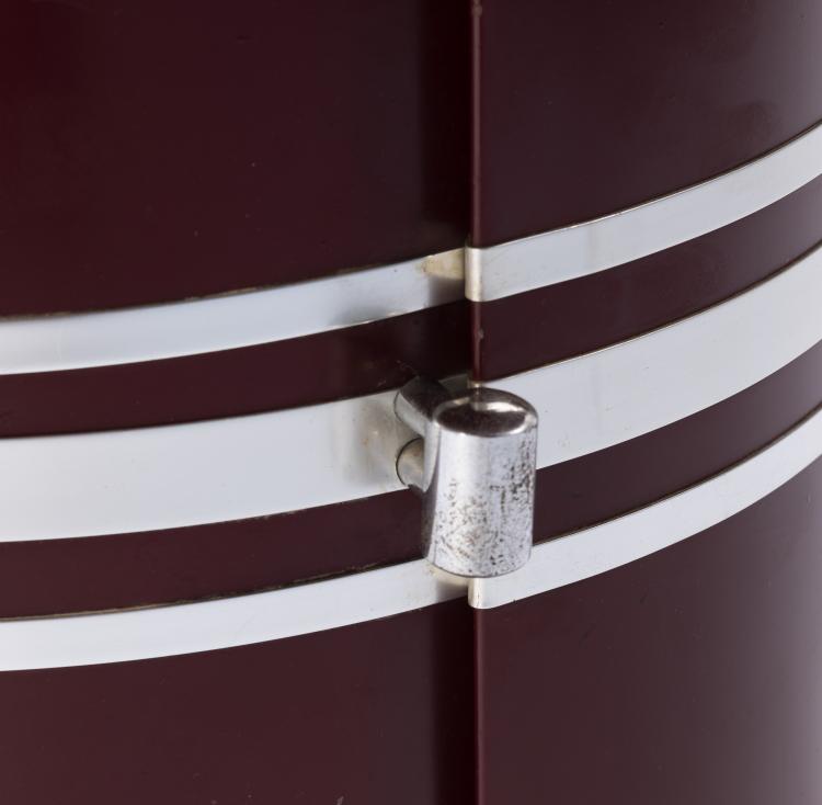 Bild 4 zu Objekt, 'Tanger / S' - 'Rundform' side table / liquor cabinet, c. 1954, Mauser-Werke, Waldeck, 151A 98