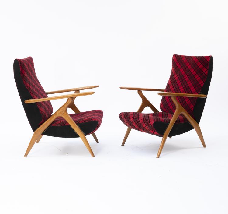 Bild 2 zu Objekt, Set of two armchairs, 1950s, Italien, 151B 331