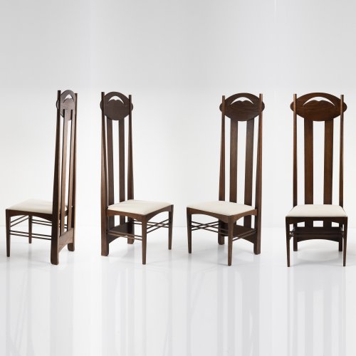 Set of six 'Argyle' chairs, 1897