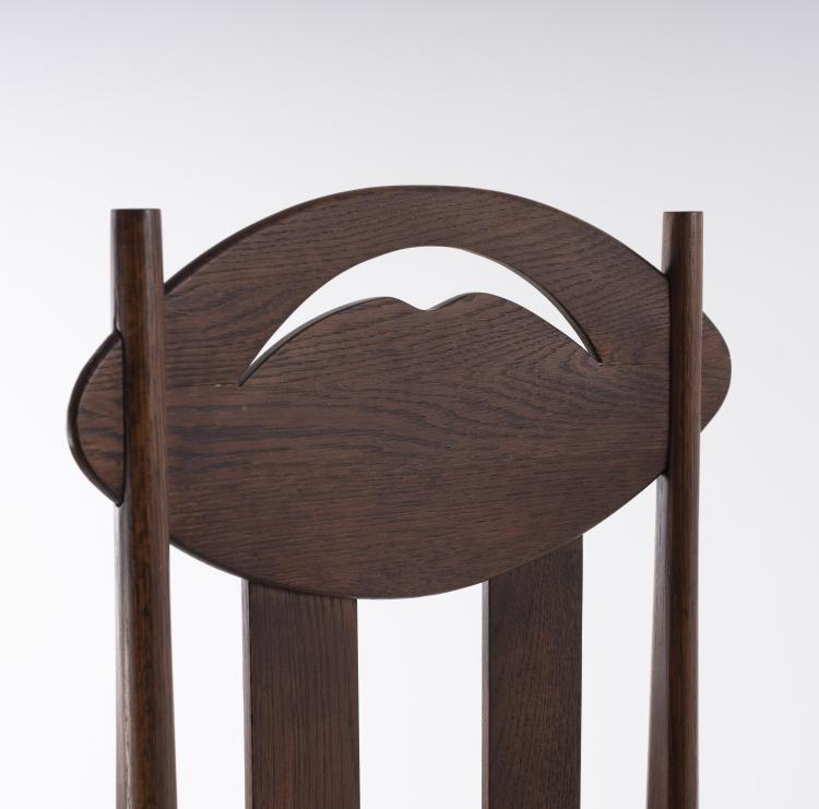 Bild 2 zu Objekt, Set of six 'Argyle' chairs, 1897, Charles Rennie Mackintosh, Cassina, Mailand (zugeschrieben), 151B 247