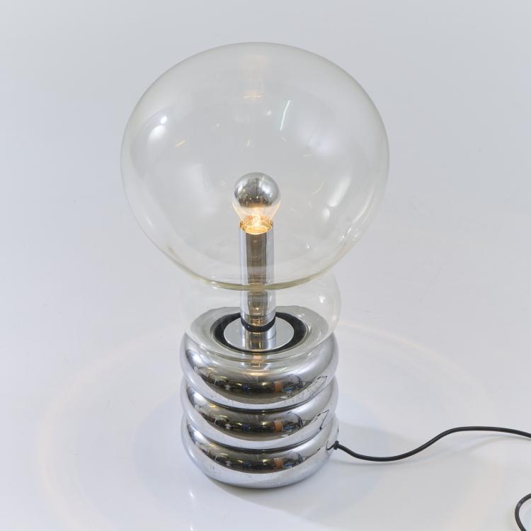 Hauptbild zu Objekt, Tischleuchte 'Giant Bulb Clear', 1966 (Entwurf), Ingo Maurer, Design M, Maurer, Ingo, M&uuml;nchen, 175B 243